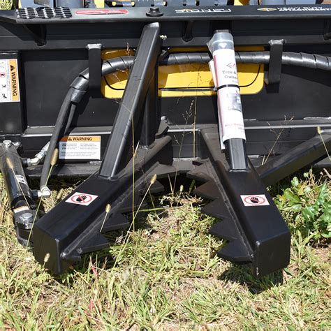 everything attachments skid steer tree puiller|skid steer wicked tree puller.